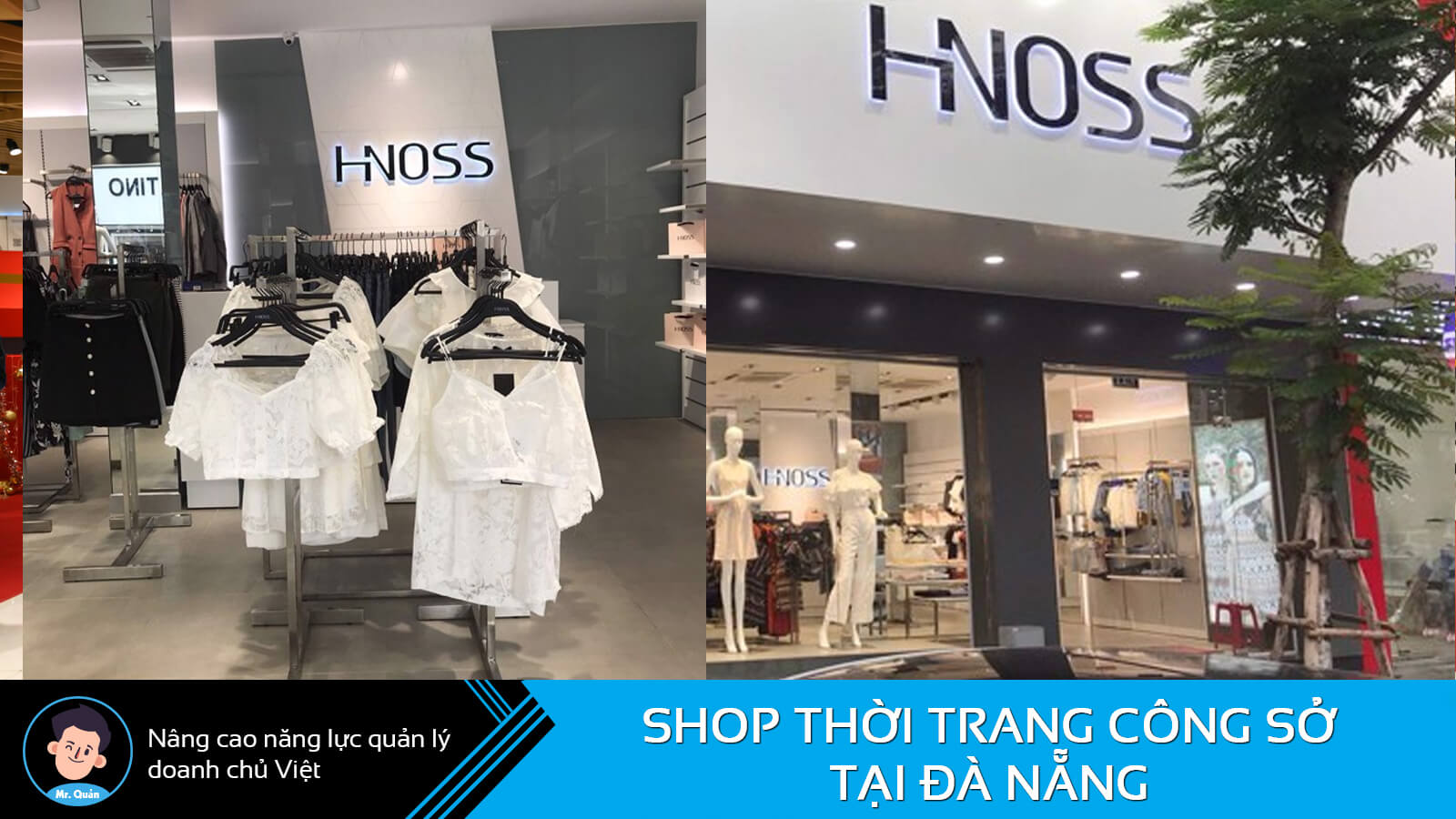 Cửa hàng thời trang công sở Đà Nẵng cao cấp Hnoss