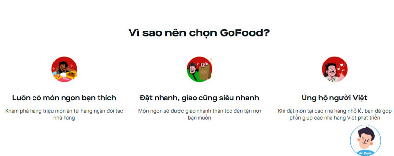 Vì sao khách hàng chọn GoFood